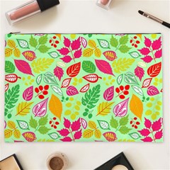 Flower Flora Floral Nature Pattern Seamless Cosmetic Bag (xxl) by Bedest