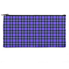 Blue Tartan Plaid 1 Pencil Cases by dressshop
