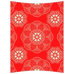 Crimson Current Back Support Cushion by ArtfulThreads
