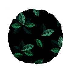 Foliage Standard 15  Premium Round Cushions by HermanTelo