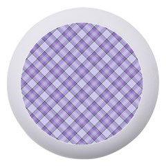 Purple Plaid Tartan 2 Diagonal Dento Box With Mirror by dressshop