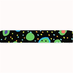 Doodle Dot Drawing Small Bar Mat by Salmanaz77