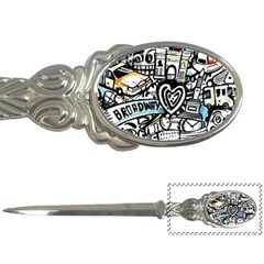 Doodle New York City Nyc Letter Opener by Salmanaz77