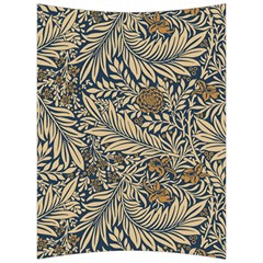Brown Vintage Background Vintage Floral Pattern, Brown Back Support Cushion by kyorashop23