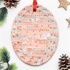 Boho Pattern Ornament (oval Filigree) by designsbymallika