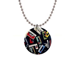 Abstract Case 1  Button Necklace by kyorashop23