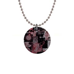 Aesthetic , Aesthetic, Dark 1  Button Necklace by kyorashop23