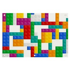 Colorful Bricks, Bricks, Colorful Banner And Sign 6  X 4  by kyorashop23