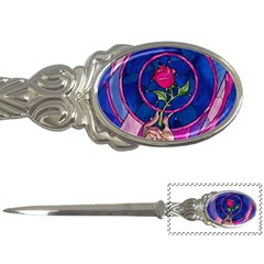 Enchanted Rose Stained Glass Letter Opener by Cemarart