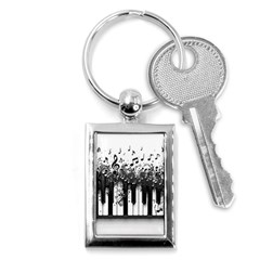 Piano Sounds Key Chain (rectangle) by RiverRootz