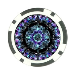 Round Wreath Poker Chip Card Guard by Sabxi