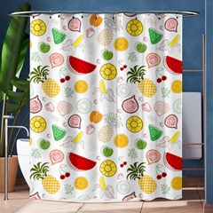 Pattern Seamless Texture Fruit Shower Curtain 60  X 72  (medium)  by Sabxi