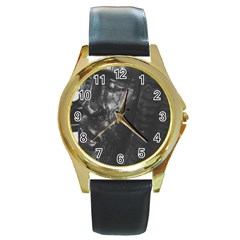 Bob Marley Round Gold Metal Watch by bestdesignintheworld