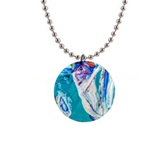 Sailing Boat 1  Button Necklace by bestdesignintheworld