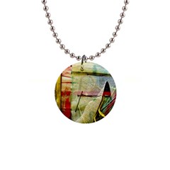 Fabrics 1  Button Necklace by bestdesignintheworld
