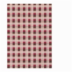 Retro 60s 50s Plaid Pattern 2 Small Garden Flag (two Sides) by violetheavensky