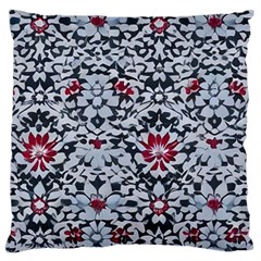 Gothic Leaf Pattern 6 Large Cushion Case (two Sides) by violetheavensky