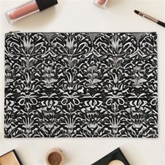 Gothic Leaf Pattern 2 Cosmetic Bag (xxl) by violetheavensky