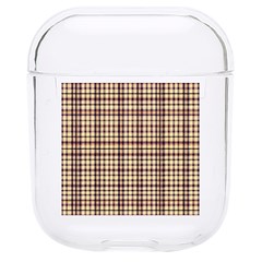 Retro 60s 50s Plaid Pattern 3 Hard Pc Airpods 1/2 Case by violetheavensky