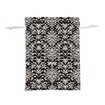 Gothic Leaf Pattern 4 Lightweight Drawstring Pouch (M) Front