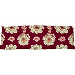 Retro 1880s Flowers Pattern 21 x63  Body Pillow Case Dakimakura (Two Sides) Front