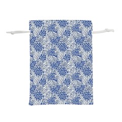 Blue Roses Lightweight Drawstring Pouch (s) by DinkovaArt