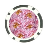 Peonies Nature Bloom Blossom Pink Poker Chip Card Guard (10 pack) Back