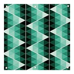 Triangles Pyramid Geometric Pattern Banner and Sign 3  x 3  Front