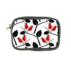 Rose Hip Pattern Branches Autumn Coin Purse by Hannah976