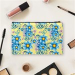 Flowers Bloom Blossom Petals Plant Cosmetic Bag (Medium) Back