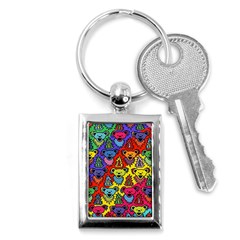 Grateful Dead Jam Bears Key Chain (rectangle) by Tsamara
