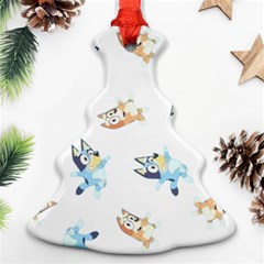 Bluey, Bluey Merch, Bluey Pattern, Bluey Bluey, Bingo, Bluey Design, Bluey Dog Ornament (christmas Tree)  by avitendut