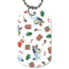 Bluey, Bluey Merch, Bluey Pattern, Bluey Bluey, Bingo, Bluey Design, Bluey Dog Dog Tag (two Sides) by avitendut