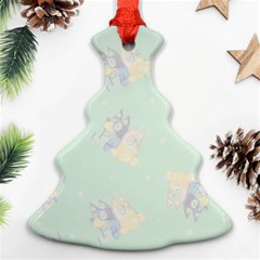Bluey, Bluey Merch, Bluey Pattern, Bluey Bluey, Bingo, Bluey Design, Bluey Dog Christmas Tree Ornament (two Sides) by avitendut