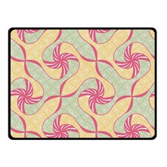 Abstract Pattern Design Scrapbooking 50  X 40  Fleece Blanket (small) by Paksenen