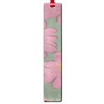 Mid Century Retro Floral 1970s 1960s Pattern 80 Large Book Marks Front