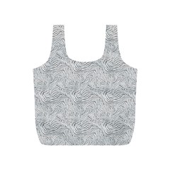 Light Grey Snake Full Print Recycle Bag (s) by DinkovaArt