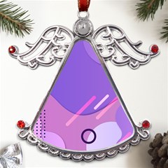 Colorful Labstract Wallpaper Theme Metal Angel With Crystal Ornament by Anend